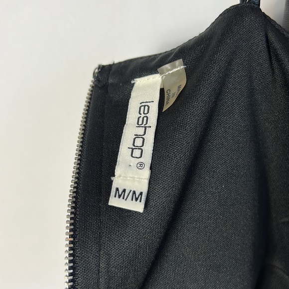 Pleather Bustier Top with Zipper - Picture 5 of 15